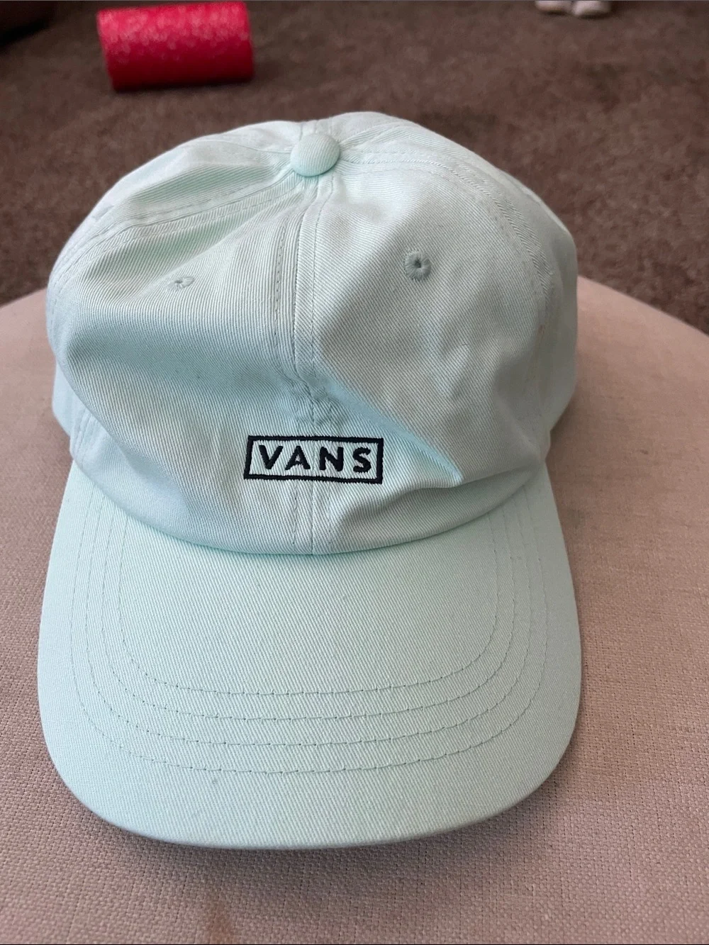 Vans Mint Green Logo Baseball Cap